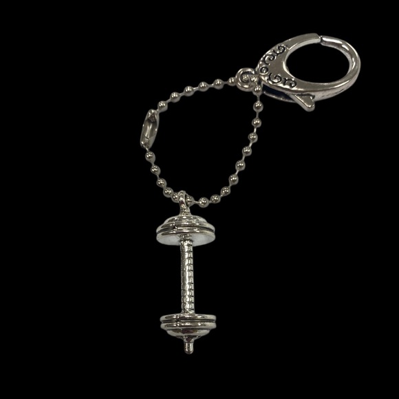 Weight lifting charm for keychain - Picture 1 of 5